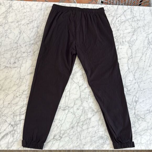 Northern Garms Mens Trousers Size M Black 
Drawstring Leisure Pull On Pockets - Picture 7 of 8